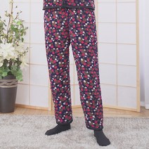 더봉 방한 기모 누빔바지/김장바지/할머니바지