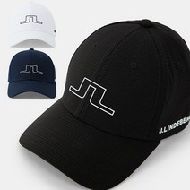 제이린드버그 남성 카덴 캡 골프모자 GMAC06358, 블랙/블루