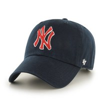 [바보사랑] 47브랜드 MLB모자 뉴욕 양키즈 네이비 레드로고