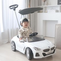 더 뉴 BMW Z4 푸쉬카 가죽시트 증정 붕붕카 아기자동차, 화이트 (+가죽시트)