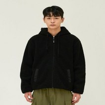언리미트 베이직 쉐르파 퍼 후드집업 (U22DTJK00)