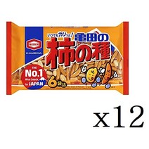 카메다 카키노타네 190g (6개) (12개) 구성 / 오리지널 와사비 매실 저염, 카키노타네 오리지널 190g x 12개