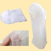 대형 선풍기커버 키큰 선풍기 보관 덮개 부직포 긴 선풍기망, 화이트
