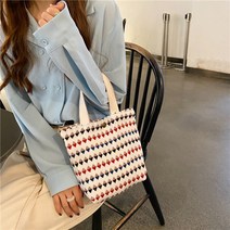 【핸드백】작은 흰색 토끼 여러 한국어 스타일 일본 스타일 휴대용 헝겊 가방 작은 신선한 Pleated 도시락 가방 주름 천 꽃 핸드백