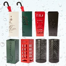 모던스틸 예쁜우산꽂이/가정용 영업용/빈티지우산꽃이, 03_빈티지 우산꽂이-꽃(카키)