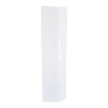 (안전포장) [에바 세면대의 라운드형 긴다리] 세면대다리 파손/월드바스 세면대용 도기 긴다리 /세면대의 긴다리/ 세면기용 도기 긴다리, 실리콘 필요없음, 실리콘 건 필요없음, 1개