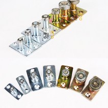 슬라이딩 미닫이문 베어링하부가이드 (촉 레일 부속 철물 로라 롤러 롤라), 24mm, 1개