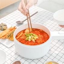 멀티 쿠커 다용도 1.5L 전기냄비 전골 라면 찌개 샤브샤브 찜 캠핑 여행, 멀티쿠커(핑크)
