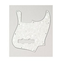 펜더 멕시코 재즈 베이스를 위한 픽가드 PARCHMENT PEarloID