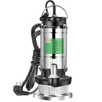 고압 잠수 펌프 우물 양수기 농사용 배수 연못 오폐수, 550W 1.5인치 하수