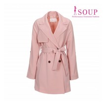 숲 더블 브레스티드 벨티드 트렌치코트(SW4BB84)