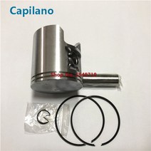 엔진 벨브 조정 오토바이 TS185 피스톤 키트 링 64mm 보어 핀 스즈키 2 스트로크 엔진 부품, 05 STD 100