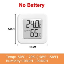 LCD 디지털 온도 습도계 측정 및 미터 흡입, 01 4