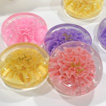 카네이션비누 답례품 어버이날 스승의날 비누 선물, 핑크