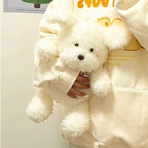 복실복실한 털이 매력인 강아지 애착인형, 01, 큰 사이즈 40cm