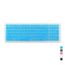 문자인쇄키스킨 (아수스) ASUS02 GL552JX 용, 블루