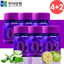 한미양행 체지방 감소 다이어트 HCA 알로에 전잎 약12주분