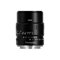 [국내공식판매점] TTArtisan 40mm F2.8 매크로 렌즈 후지 FX 마운트, MFT 마운트