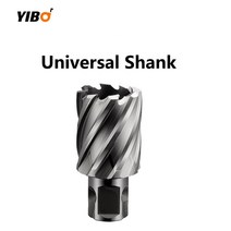 건식코아드릴 고출력 천공HSS-E 커터 구멍 톱 코어 드릴 비트 자석 12-60mmx25mm 범용/Weldon/Fein 퀵-인, 01 Universal Shank_46 57x25