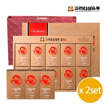 고려인삼유통 고려홍삼절편 골드 플러스 2세트 (20g x 10포), 단품, 단품