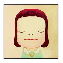 요시모토 나라 요시토모 나라 / 거실 집에 걸면 좋은 인테리어 그림액자 02, 화이트