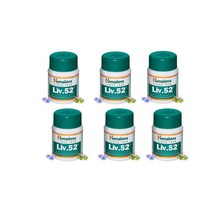 Himalaya Liv.52 Pack of 6 (600 tablets), 6개, 600정