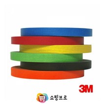 3M 칼라 종이 마스킹테이프, 투디코 파란색