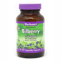 BlueBonnet 빌베리 과일 추출물 보충제 120개, 1개, 120정