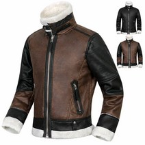 하이넥 버튼 양털 무스탕 자켓