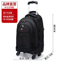롤링백팩 바퀴달린 캐리어 경량 남자 백팩 배낭 요즘 가방 트롤리 배낭