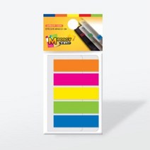 M플래그 필름인덱스5색 하이라이트 풀칼라 포스트잇 메모지, 상품선택