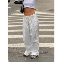 여성카고바지 여자 카고팬츠 건빵바지 Cuteandpsycho 캐주얼 여성 Baggy 한화물 바지 대형 히피 Drawstring