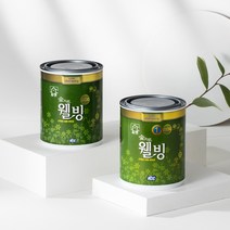 KCC 숲으로홈앤웰빙 0.9L/젯소없이 가능한 DIY 무독성친환경 실크벽지 프리미엄페인트, 색상선택, 화이트1, 900ml, 1개