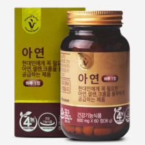 비타민하우스 아연셀렌크롬 60정(2개월), 60캡슐 1개