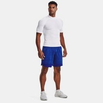 언더아머 [갤러리아] [언더아머] 남성 HeatGear 아머 컴프레션 모크넥 반팔티셔츠 1372586-100