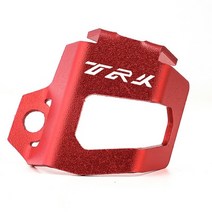 오토바이 부품오토바이 액세서리 CNC 알루미늄 후면 브레이크 오일 컵 보호대 커버 Benelli TRK 502X Leon, 08 Red-TRK, 08 Red TRK