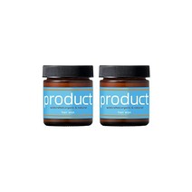 product (더 프로덕트) 헤어 왁스 42g × 2개 세트 헤어 밤 유기농, 42g(x2)