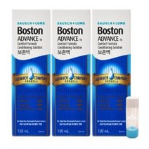 바슈롬 보스톤 어드밴스 렌즈 보존액 120ml x 3p + 하드 케이스 세트, 2세트