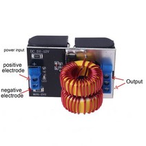 120W DC 5V ~ 12V 미니 ZVS 인덕션 히팅 보드 플라이백 드라이버 히터 코일 DIY 플레이트 냉각 팬 없음