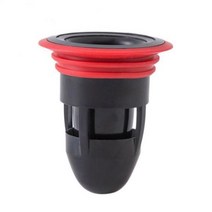 방화댐퍼 pvc배관자재 화장실 방충 냄새 방지 탈취제 바닥 배수구 커버 하수도 코어 가정용 욕실, CHINA_Black