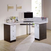 [천삼백케이] [리젠가구] 젠시아 다이나 1600 라운드형 책상, 웬지꽃