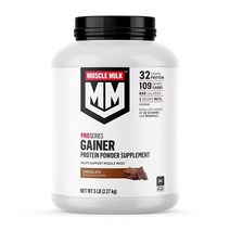 Muscle Milk 프로 시리즈 게이너 단백질 파우더 초콜릿 5파운드 172251, Chocolate