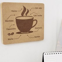 아트박스/꾸밈 pd357-각인액자_카페메뉴디자인