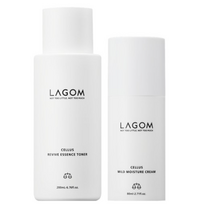 라곰 영양 보습 에센 토너 200ml + 마일드 모이스쳐 크림 80ml 세트, 9세트