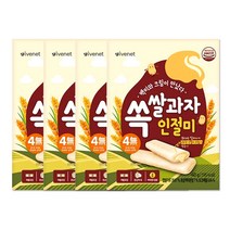 해호 아이배냇 쏙쌀과자 인절미 40g, 4개