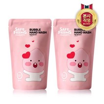 [온더바디]온더바디 카카오 핸드솝 리틀어피치 리필 400ml x 2개, 색상:one color|사이즈:free