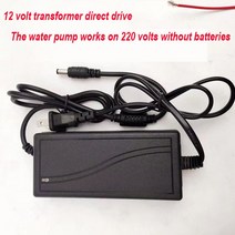 1마력모터 수중펌프 양수기농업 전기 워터 펌프 12V DC 5L 6L/Min 블랙 마이크로 고압 다이어프램 물 분무, 06 6
