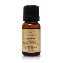 퓨어스 유기농 쥬니퍼베리 에센셜 오일 10ml / USD 아로마 베이스 페이스 릴렉싱 오일