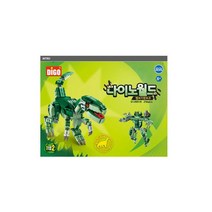 다이노월드 블럭 벨로키랍토르 변신로봇블럭