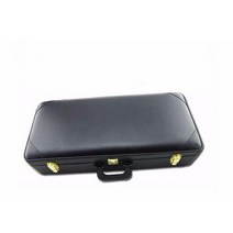 바리톤색소폰 테너색소폰 소프라노색소폰 프로페셔널 슈퍼 액션 시리즈 II 알토 Eb 색소폰 황동 골드 래커, 02 Leather case